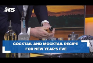 Cocktail, mocktail recipe for New Year's Eve from W Seattle
