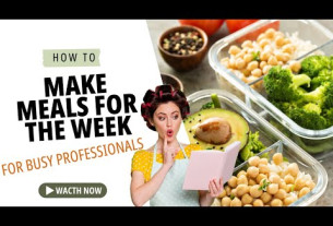 HEALTHY MEAL PREP IDEAS FOR BUSY PROFESSIONALS