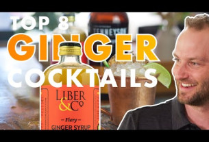 Top 8 Ginger Cocktail Drink Recipes You NEED To Try!