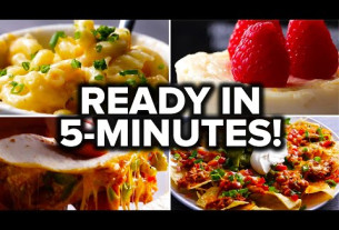 7 Recipes You Can Make In 5 Minutes