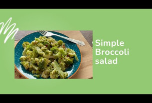 Easy Broccoli Salad Recipe | Healthy Side Dish | How to Make a Quick and Delicious Broccoli Salad
