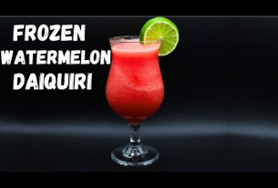 Frozen Watermelon Daiquiri | Easy Rum Cocktail Recipe