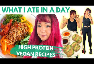 FITNESS ROUTINE + WHAT I ATE IN A DAY (High Protein VEGAN Recipes)