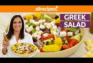 How to Make Greek Salad and Dressing | Get Cookin' | Allrecipes.com