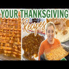 YOUR FAVORITE THANKSGIVING RECIPES | MUST TRY NEW FAVORITE DESSERT RECIPES | FAMILY RECIPES