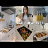 MEAL PREP for FALL | healthy recipes + easy meal ideas 2023 🍂