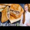 EASY Meat & Cheese Stuffed Blini Recipe - Russian Appetizer Recipe!