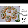 APPETIZER -TUNA CANAPE