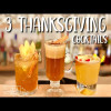 3 THANKSGIVING Cocktails | Cocktail Recipes