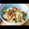 Mediterranean Chicken Orzo | Easy Healthy Weeknight Dinner