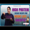 High-Protein Veggie Recipe for Weight Loss Success!| fitiq.smartlyfit | fitness & nutrition|#healthy