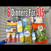 6 Quick & EASY Money Saving Dinners! | $15 Grocery Budget | Best CHEAP Meal Ideas | Julia Pacheco