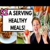 450 Calorie Super Cheap Healthy Meal Ideas for Broke People | Ideas for Low Calorie Meals