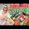 BEAT INFLATION with these 3 EASY BUDGET MEALS  // 3 DINNERS for $20 in 2023