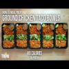 This Dish is in My Top 10 Favorite Meal Prep Recipes of All Time | Ground Chicken Taco Bowls