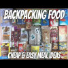 My Favorite GROCERY STORE BACKPACKING FOOD | Cheap & Easy Backpacking Meal Ideas