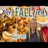 EASY FALL FOODS | MUST TRY RECIPES | FALL APPETIZERS AND DESSERTS | FALL TREATS | JESSICA O'DONOHUE