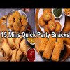 15 Mins Quick & Easy Budget Party Starter Snacks Recipes | 4 Must-Try Crisp Party Finger Food Ideas