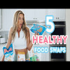 5 Healthy FOOD SWAPS to Lose Weight // Eat This Not That SNACKS