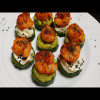 CUCUMBER BITES WITH SHRIMP, AVOCADO AND CREAM CHEESE | SHRIMP APPETIZER RECIPE