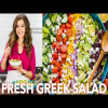 Fresh  & Healthy Greek Salad Recipe + Easy Dressing -  Natasha's Kitchen