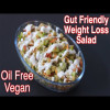 Weight Loss Salad Recipe For Lunch/Dinner - Indian Veg Meal - Diet Plan To Lose Weight Fast (Vegan)