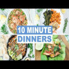 EASY 10 Minute Dinner Recipes | Healthy Dinner Ideas | Keto and Paleo Recipes