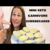 Best Carnivore Diet Cheesecake Recipe (2022) Easy Mini Keto Cheesecake Recipe