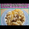 Creamy Chicken Pasta #food #cooking #recipe #chicken #pasta #kitchen #powerbank #comfortfood