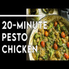 THE EASIEST 20-MINUTE KETO DINNER EVER - One-pot Pesto Chicken Skillet - CHEF MICHAEL