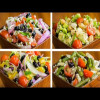 4 Salad Recipes For Weight Loss Vegetarian | Healthy Salad Recipes