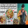 Healthy High Protein Meals // Full Day Of Eating