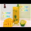 The best mango mojito || Mango mocktail Recipe || Summer drinks || Luna’s kitchen USA