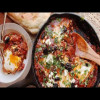 egg recipe with tomatoes | breakfast recipes | cook in beautiful nature view | Relaxing ASMR