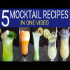 5 Mocktail | Mocktail Recipes | The Mocktail House