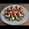 Cucumber Tomato Bites Appetizer! ~Tasty & Quick Recipes