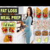 EASY 1 WEEK MEAL PREP FOR WEIGHT LOSS | healthy recipes that taste amazing!