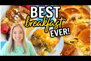 3 OF THE BEST BREAKFAST RECIPES WE'VE EVER MADE | YOU MUST TRY THESE EASY BREAKFAST IDEAS