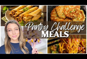 Pantry Challenge 2023 | EXTREME Budget Meals