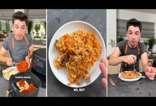 The Best College Recipe Hack: Ramen Lasagna || Eitan Bernath 2023