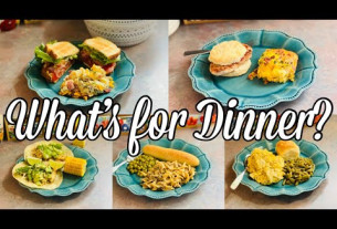 What’s for Dinner | EASY Budget Friendly Family Meal Ideas | April 2023