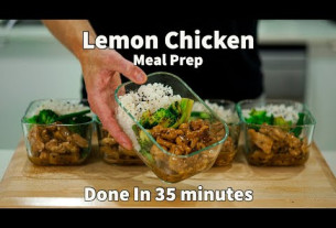 Make 5 Meals In 35 Minutes With This Lemon Chicken Meal Prep