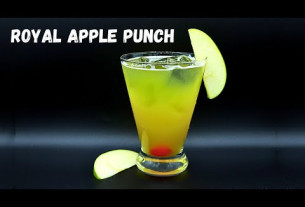 Royal Apple Punch | Crown Apple Cocktail Recipe