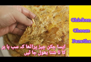Healthy Breakfast Recipe By Niles Kitchen Time|Chicken Paratha Recipe|Chicken Cheese Paratha Recipe