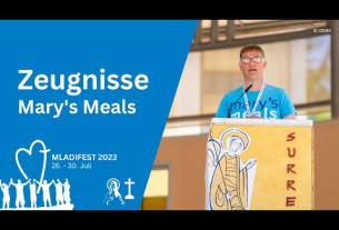 Zeugnisse Mary's Meals - Jugendfestival 2023 in Medjugorje