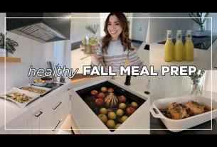 MEAL PREP for FALL | healthy recipes + easy meal ideas 2023 🍂