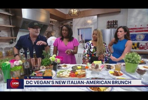 DC Vegan introduces a new. Prep meals Italian-American brunch.healthy foods Ideas.