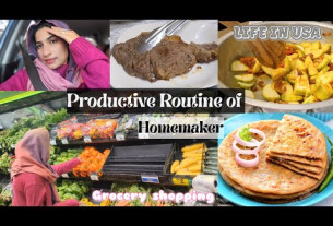 How I manage daily housework in USA ||  Morning🌞 to night🌓 Routine with kids @MariasGlamour