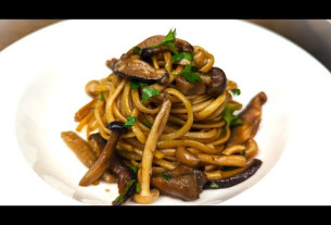 EASY RECIPE | Date Night | Better Than Meat Mushrooms (Vegan Option) #pasta #japanesefood #recipe