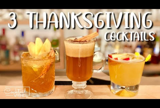 3 THANKSGIVING Cocktails | Cocktail Recipes